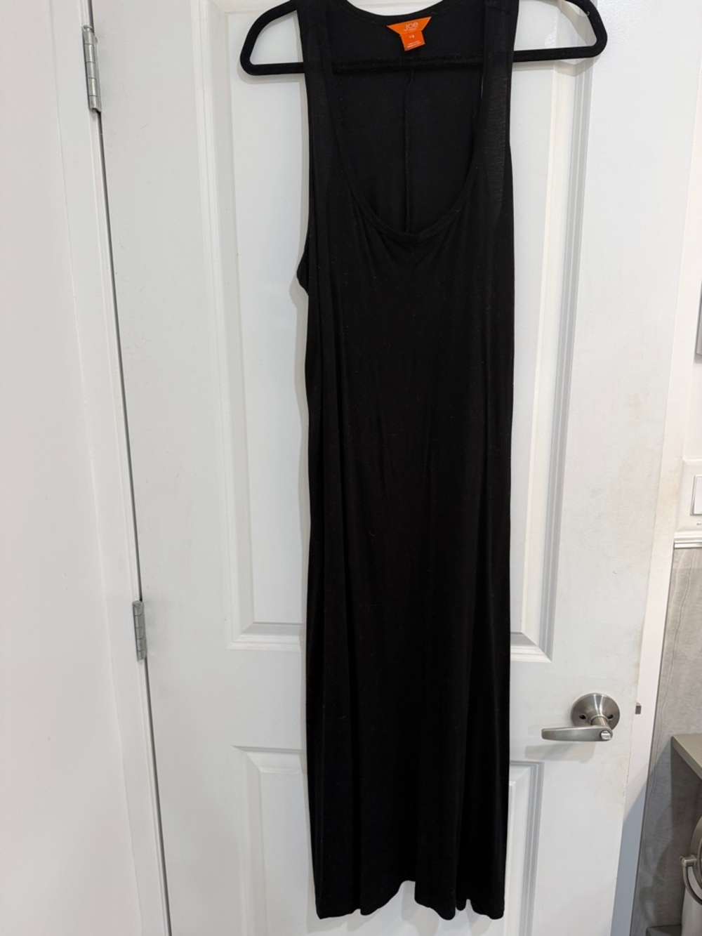 Joe Fresh Black Sleeveless Maxi Dress